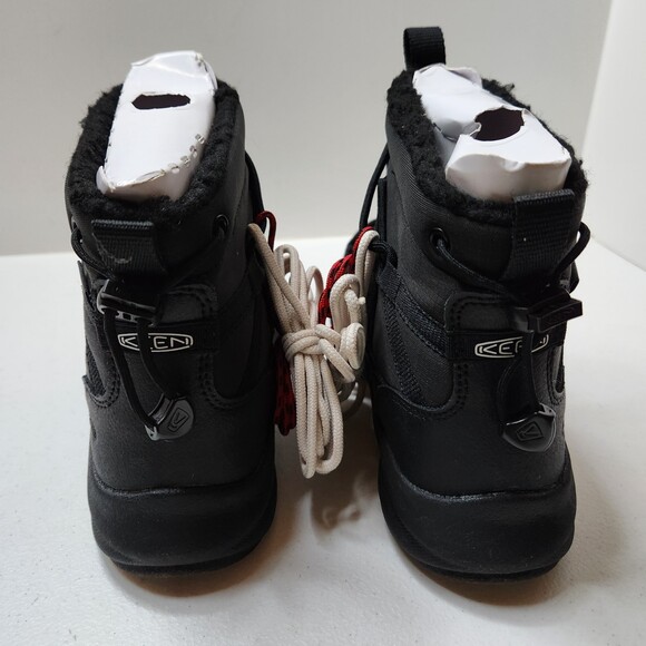 KEEN Uneek SNK 2 Chukka Boots | Women’s Size 7 | Waterproof | Black | Euro 37.5 - Picture 3 of 8